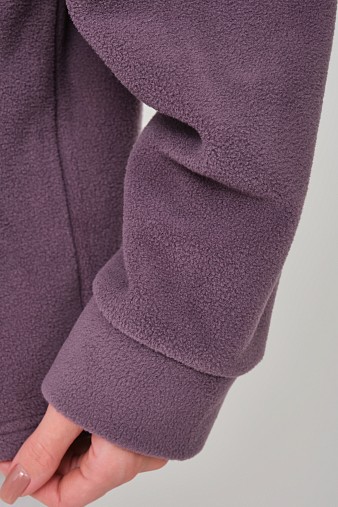 Толстовка жен. Тренд флис т.лиловый