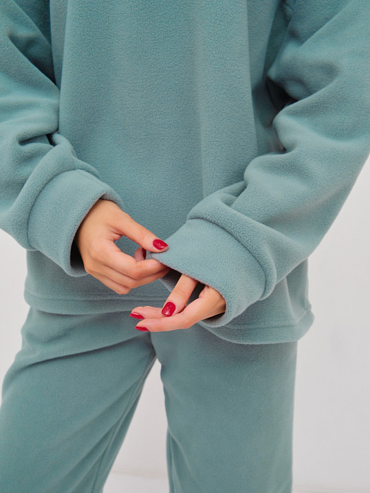 Костюм жен. Тренд флис аква