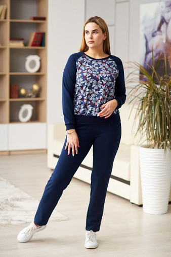 Костюм Берта синий