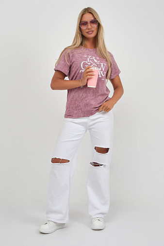 Футболка жен. Лиона варенка корица