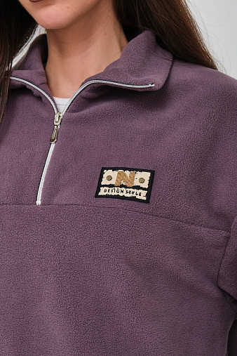 Костюм жен. Тренд флис т.лиловый