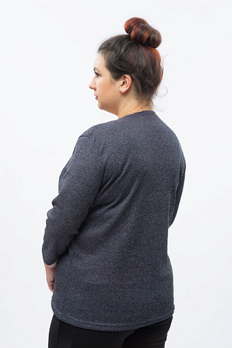 Блузка Блик темно-синий