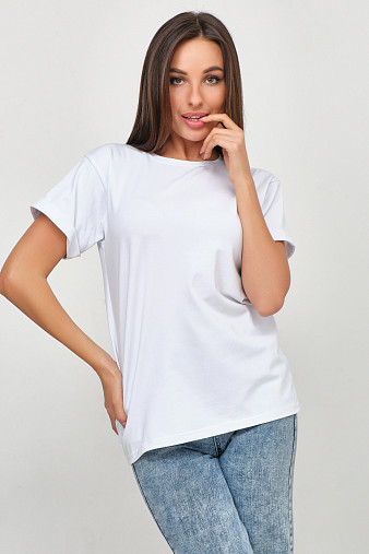 Футболка женская Классика белая