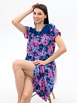 Халат Дыхание Лета розовый/цветы