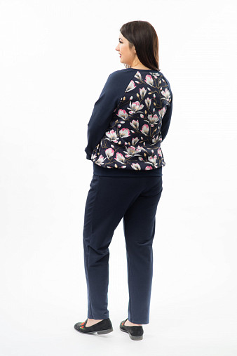 Костюм Берта сине-белый