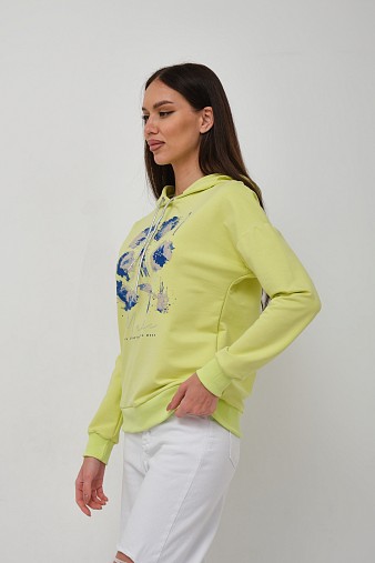 Толстовка женская Элен-2 лимон