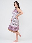 Ночная сорочка Молодежная экрю/цветы