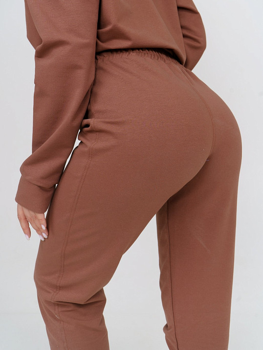 Костюм Челси футер 2-х нитка шоколад