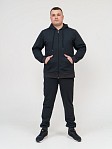 Костюм мужской Степ антрацит футер 2-х нитка