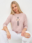 Лонгслив женский Мадлен пудра