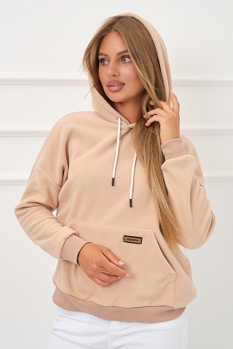 Толстовка женская Бэлла флис беж