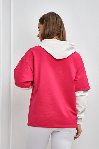 Толстовка женская Венди маджента