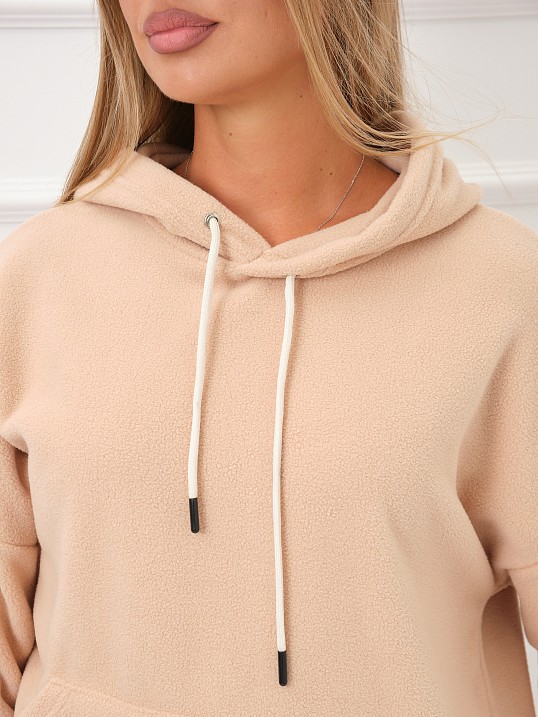 Толстовка женская Бэлла флис беж