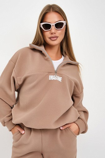 Костюм жен. Тренд-2 флис капучино