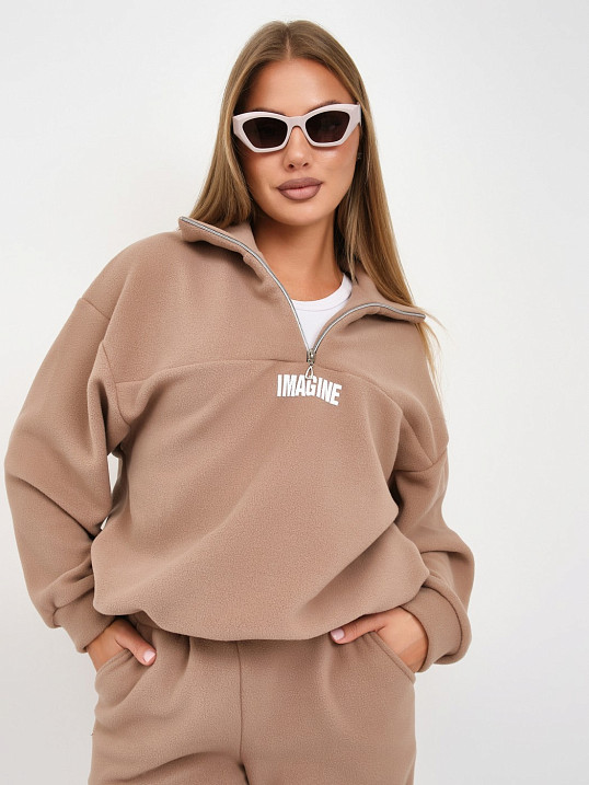 Костюм жен. Тренд-2 флис капучино