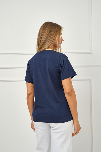 Футболка женская Имидж индиго