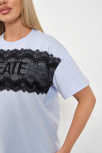 Футболка женская Юна св.голубой