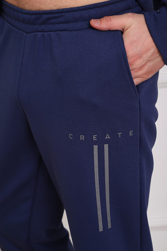 Костюм мужской Старк 3-х нитка петля индиго