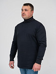 Водолазка мужская футер черная