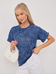 Футболка женская Арабеска св.индиго