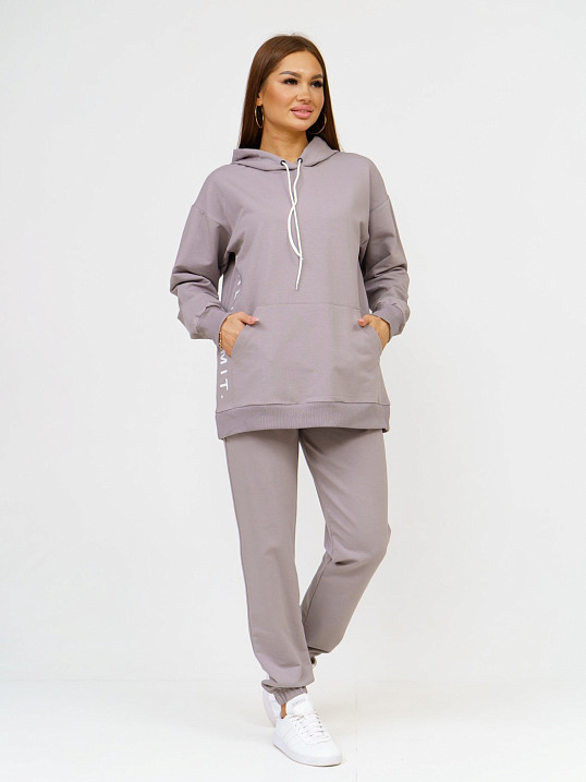 Костюм Челси футер 2-х нитка пепельный