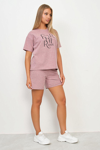 Костюм женский Мега брусника