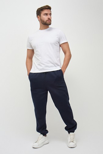 Брюки мужские теплые синий