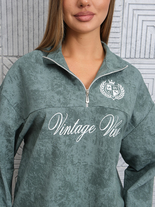 Костюм женский Верона варенка фисташка