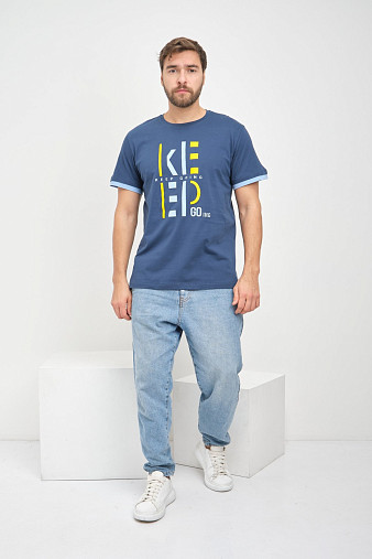 Футболка мужская Фантом индиго