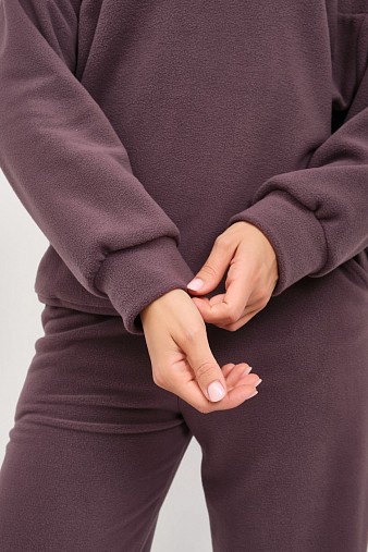 Костюм жен. Тренд-2 флис т.лиловый