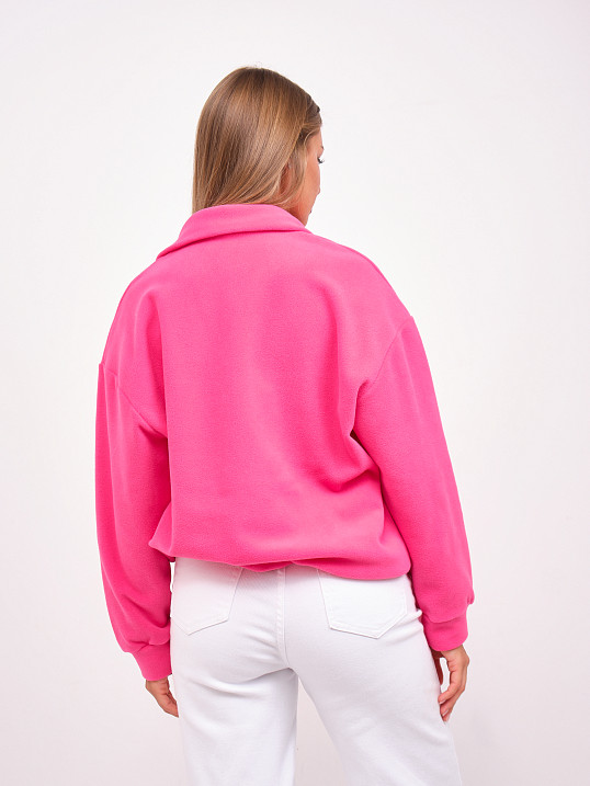 Толстовка жен. Тренд-2 флис малина