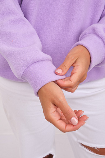 Толстовка жен. Тренд-2 флис лаванда