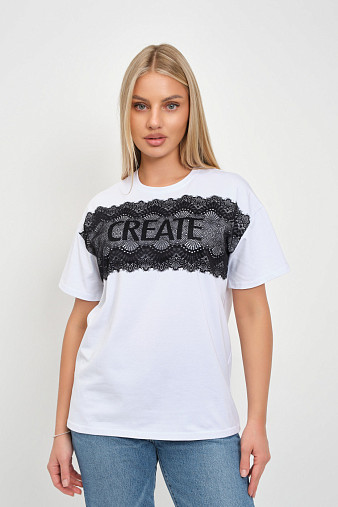 Футболка женская Юна белый