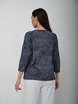 Лонгслив жен. Гламур варенка т.серый