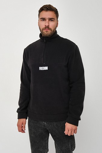 Толстовка муж. Драйв флис черный