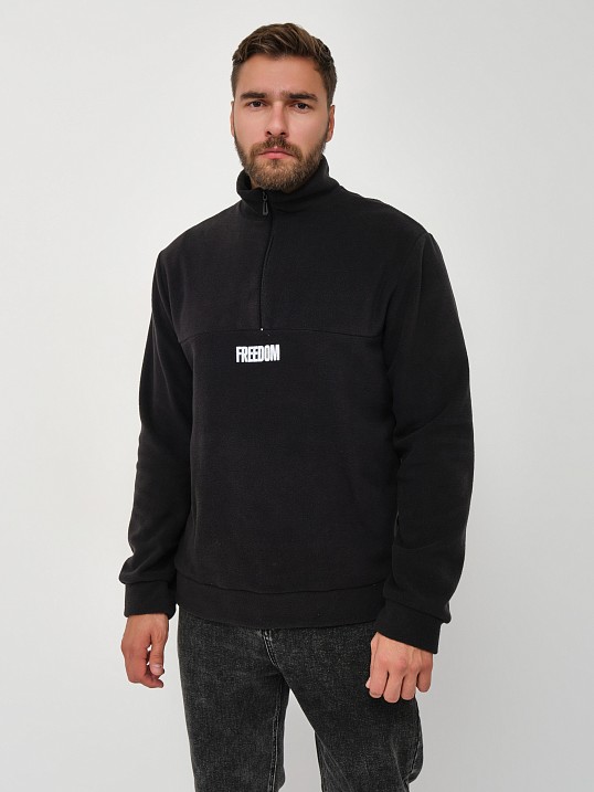 Толстовка муж. Драйв флис черный