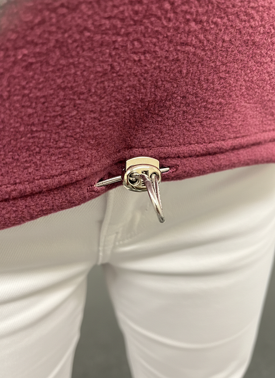 Толстовка жен. Тренд-2 флис брусника