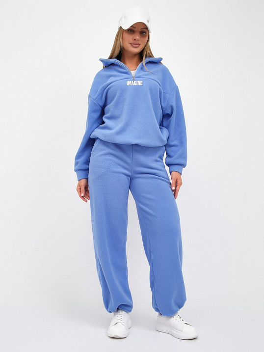 Костюм жен. Тренд-2 флис голубой