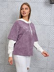 Толстовка женская Венди варенка лиловый