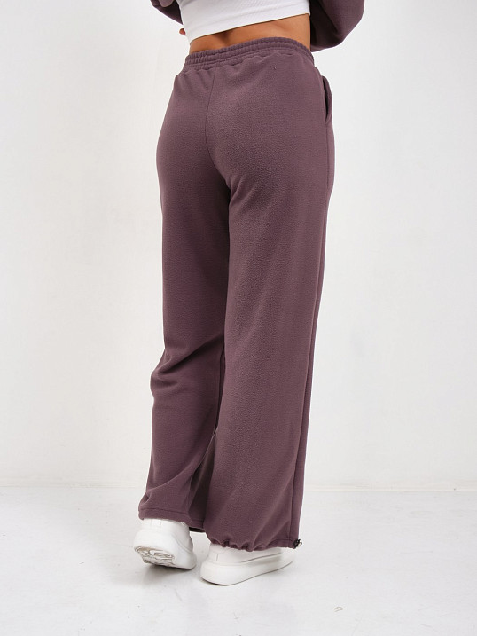 Костюм жен. Тренд-2 флис т.лиловый