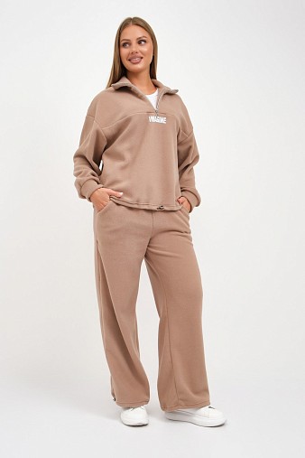 Костюм жен. Тренд-2 флис капучино