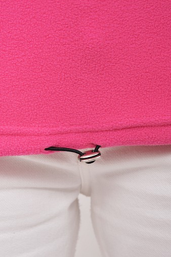 Толстовка жен. Тренд флис малина