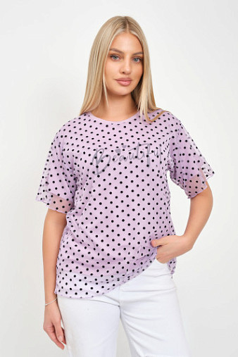 Футболка женская Бьюти вискоза лаванда