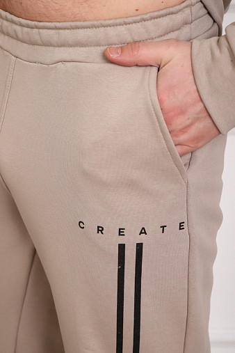 Костюм мужской Старк 3-х нитка петля каштановый