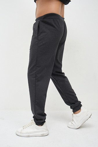 Костюм мужской Тайм 2-х нитка антрацит/меланж