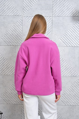 Толстовка жен. Тренд-2 флис фуксия