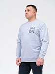 Толстовка мужская Эталон серый/меланж