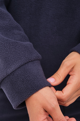 Костюм жен. Тренд флис т.серый