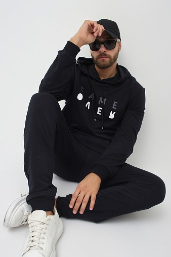 Костюм мужской Тайм 2-х нитка синий