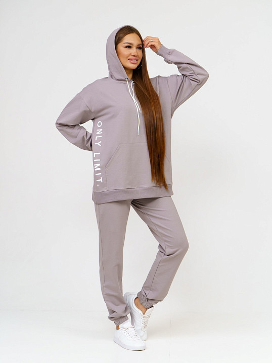 Костюм Челси футер 2-х нитка пепельный